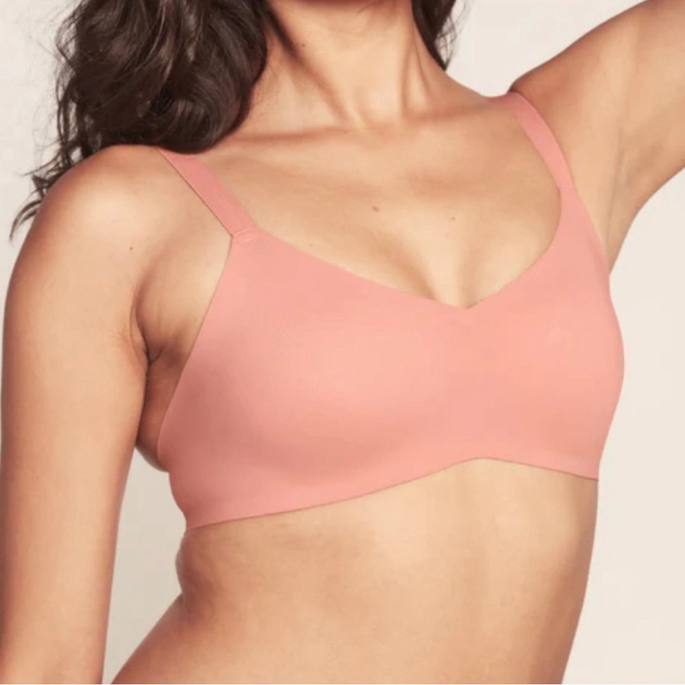 Knix Padded V-Neck Bra with Thin Straps